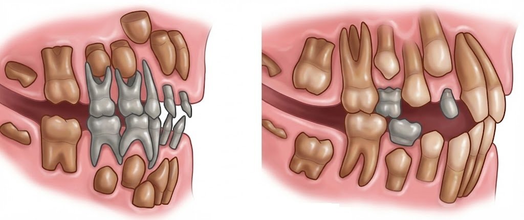 Pathologies carieuses des dents temporaires
