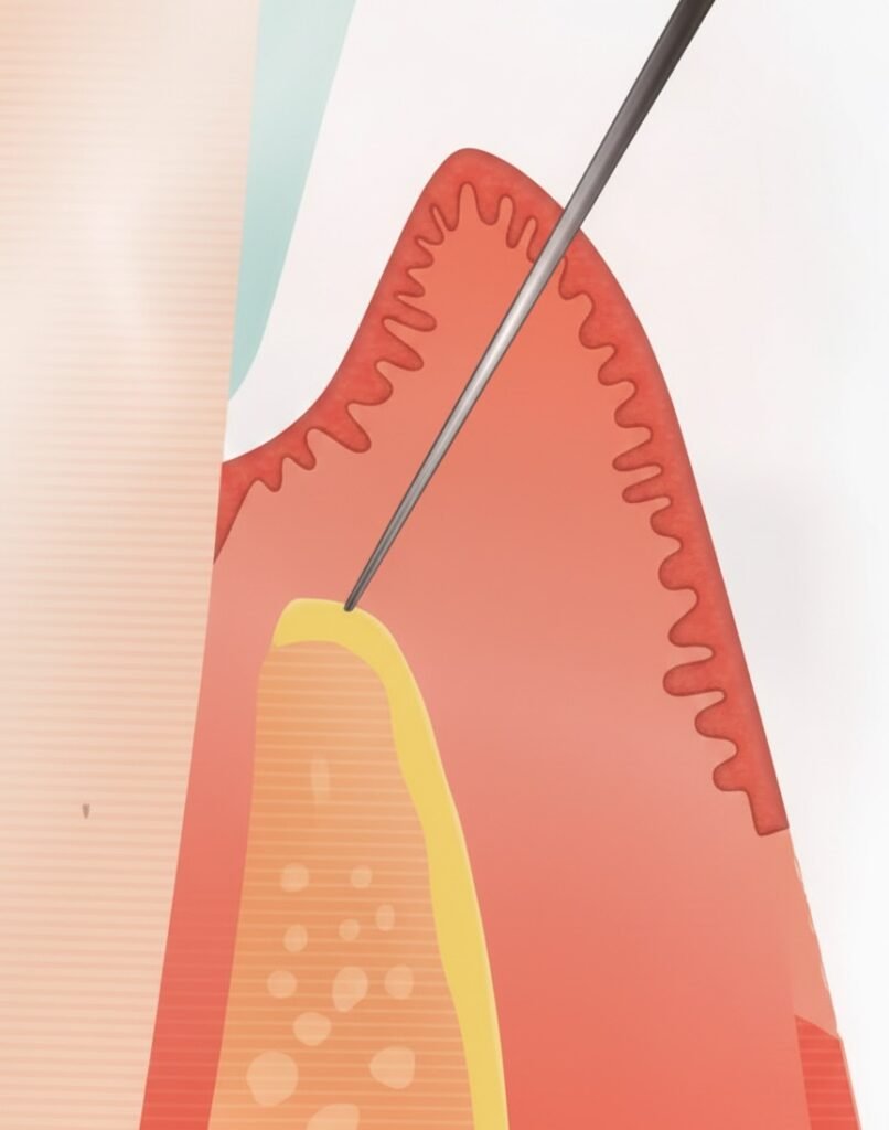 Gingivectomie à Biseau Interne (GBI)