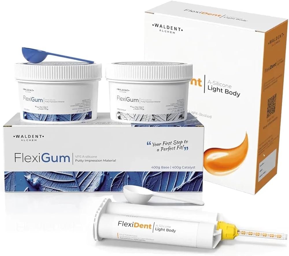 dental impression silicone double viscosity crown