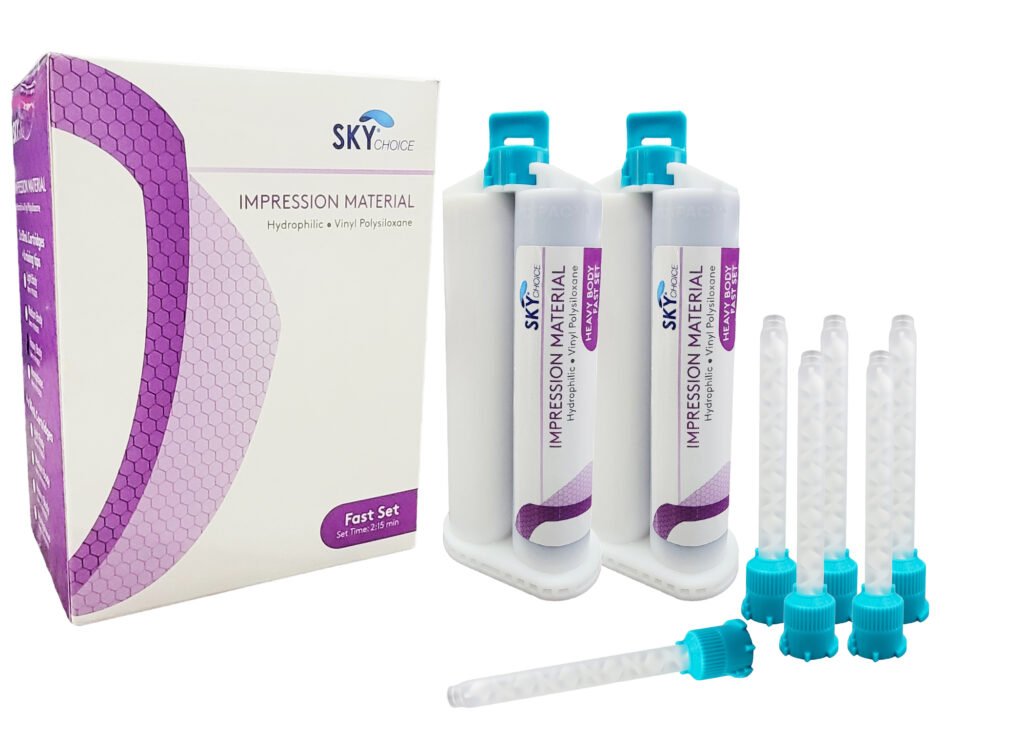 polyvinylsiloxane dental impression material viscosity