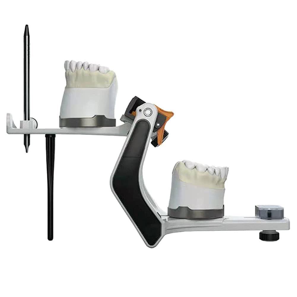 🇫🇷 Articulateur dentaire semi-adaptable avec modèles en plâtre
