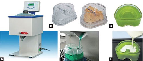 Bain thermostaté conditionneur agar-agar dentaire
