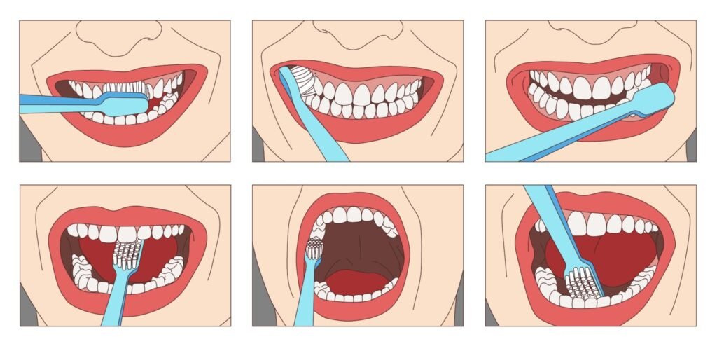 dental hygiene mistake wrong toothbrushing technique