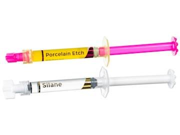 ceramic etching hydrofluoric acid silane feldspathic