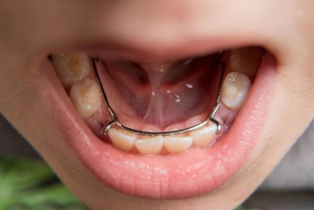 space maintainer dental child