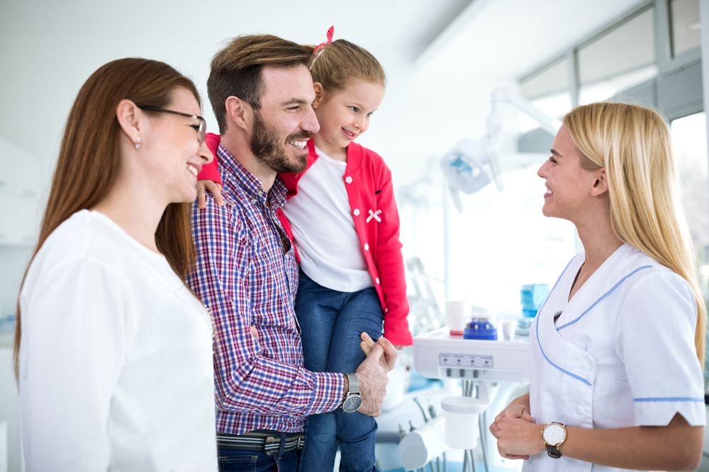 parent child dentist question consultation